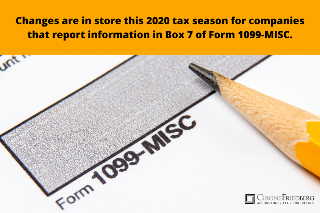 The New Form 1099-NEC: What You Need to Know