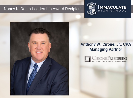 Tony Cirone IHS Leadership Award