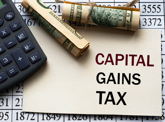 capital gains tax and money rolls