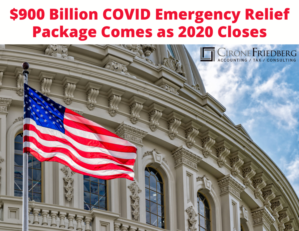 $900 Billion COVID Emergency Relief Package Comes as 2020 Closes